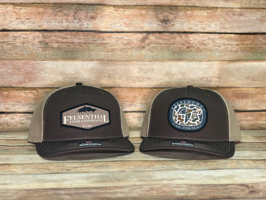 Richardson 112 Brown & Tan Hat