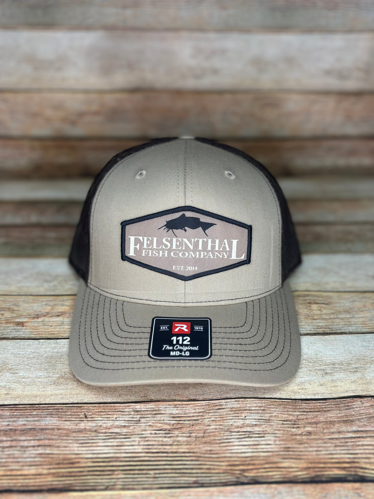 Richardson 112 Hat Khaki/Coffee