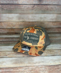 Richardson 112 Burnt Orange Duck Camo Hat