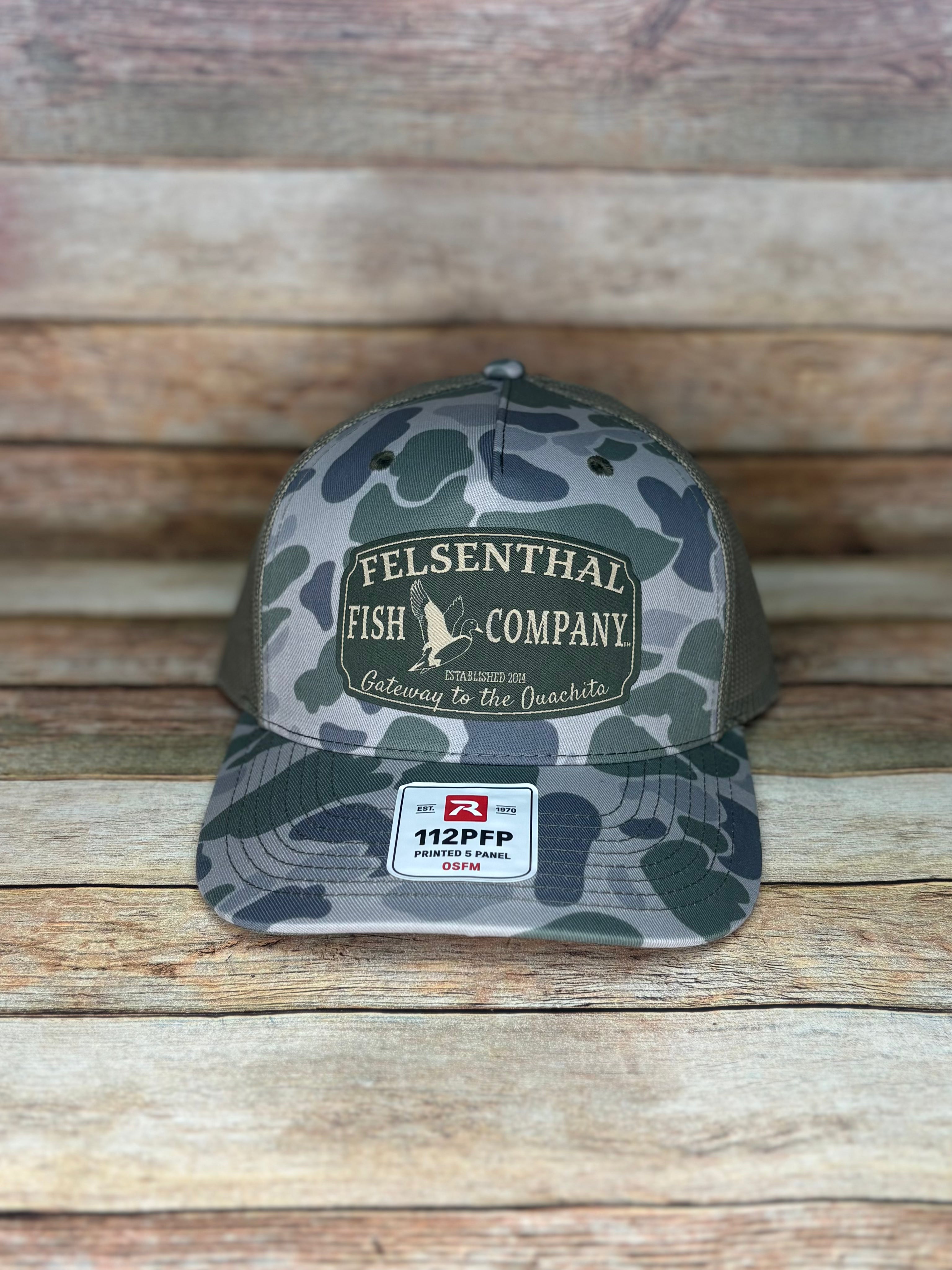 112 Hat Green Duck Camo