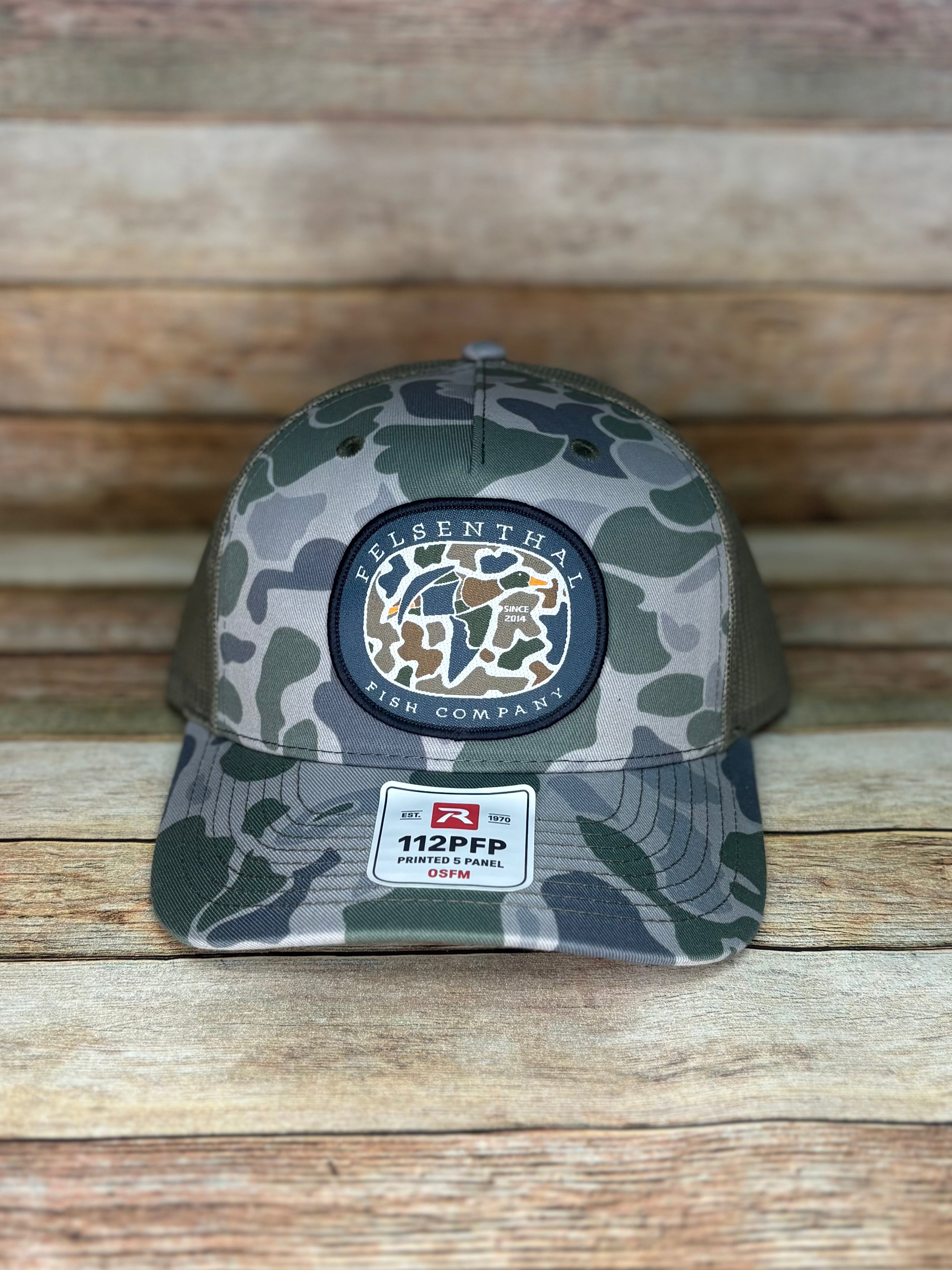 112 Hat Green Duck Camo