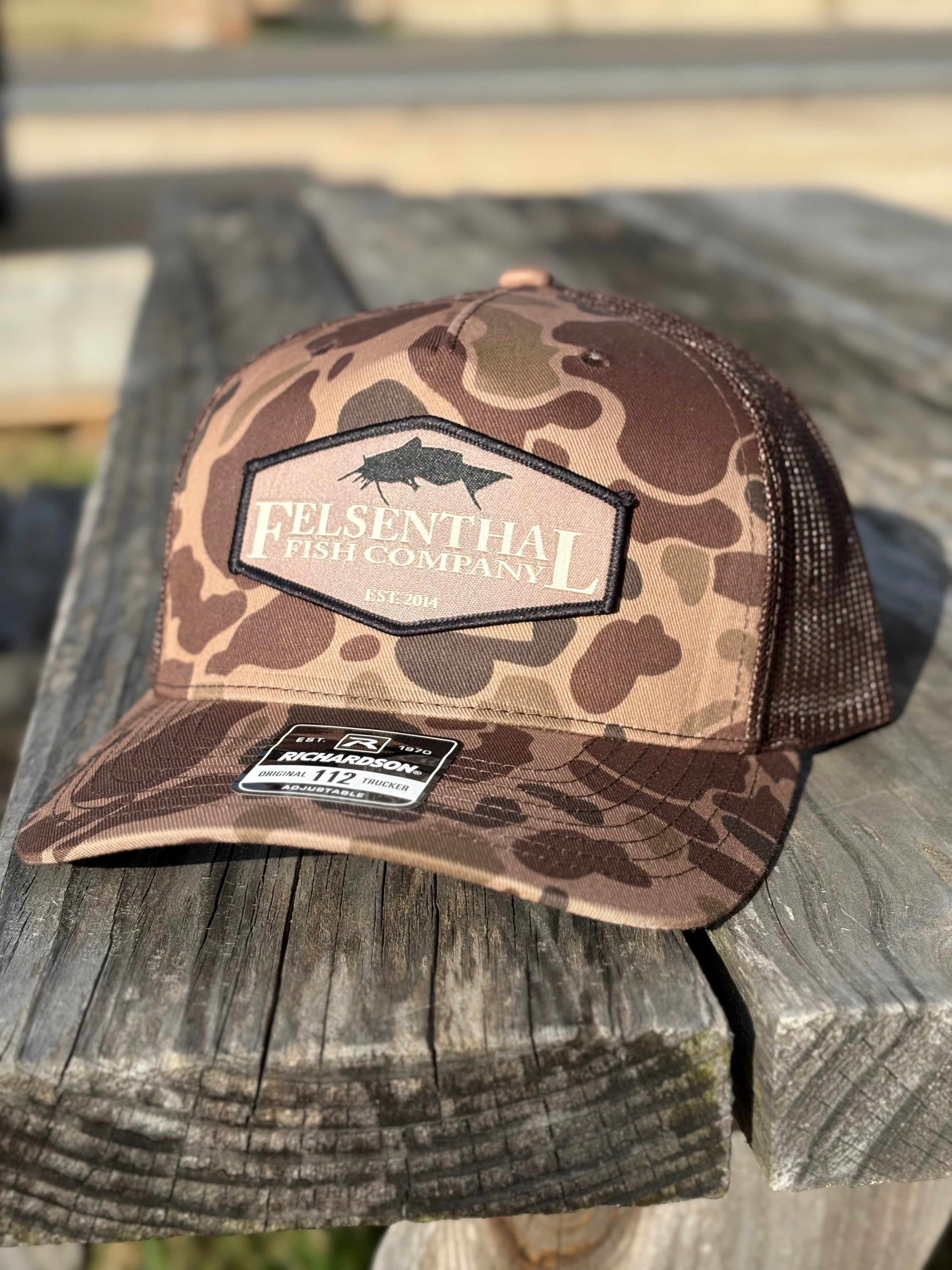 Richardson 112 Brown Duck Camo Hat