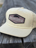 Lost Hat Co. Cream Corduroy Goat Rope Hat