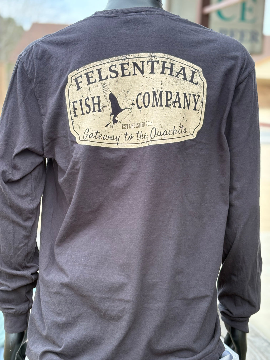 Long Sleeve Black Duck T-Shirt