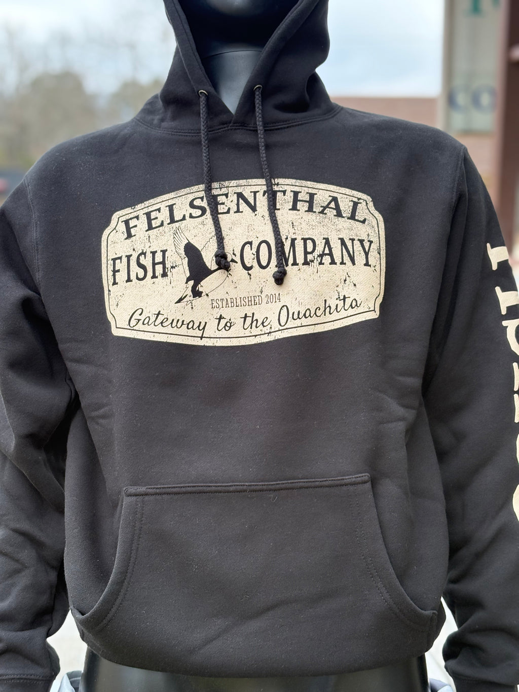 Black Duck Logo Hoodie