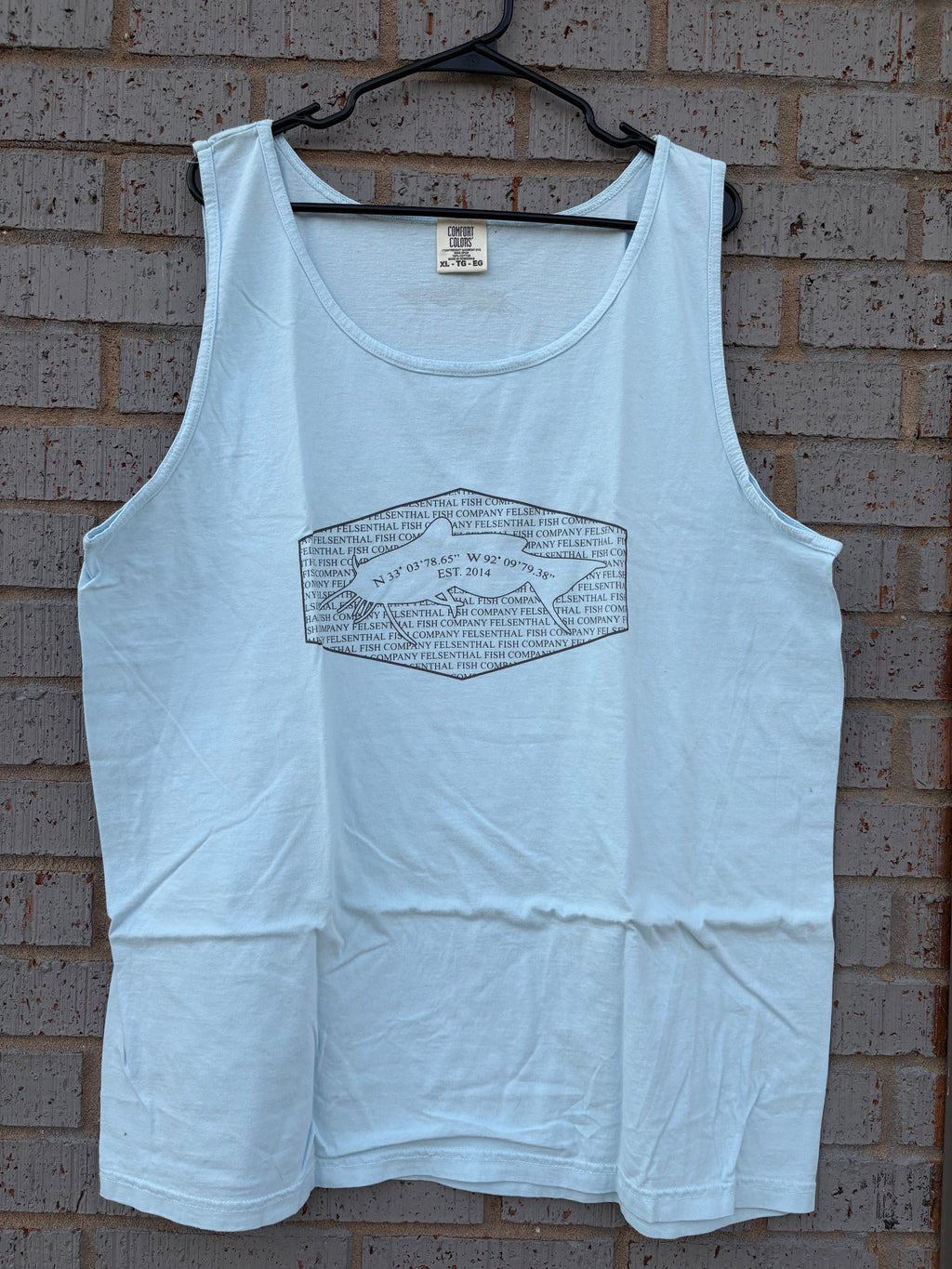 Powder Blue Company Tank (Diamond)