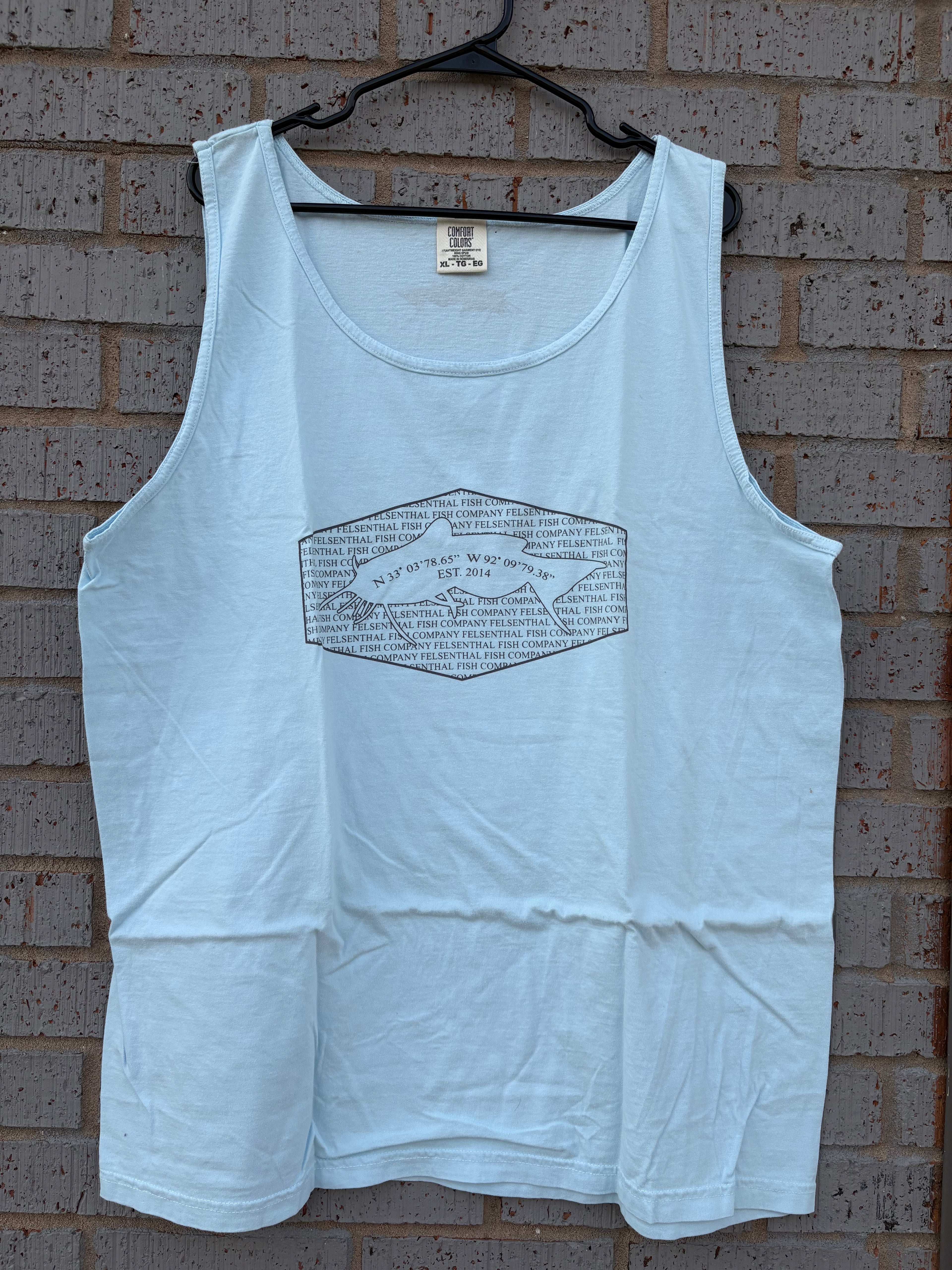Powder Blue Company Tank (Diamond)